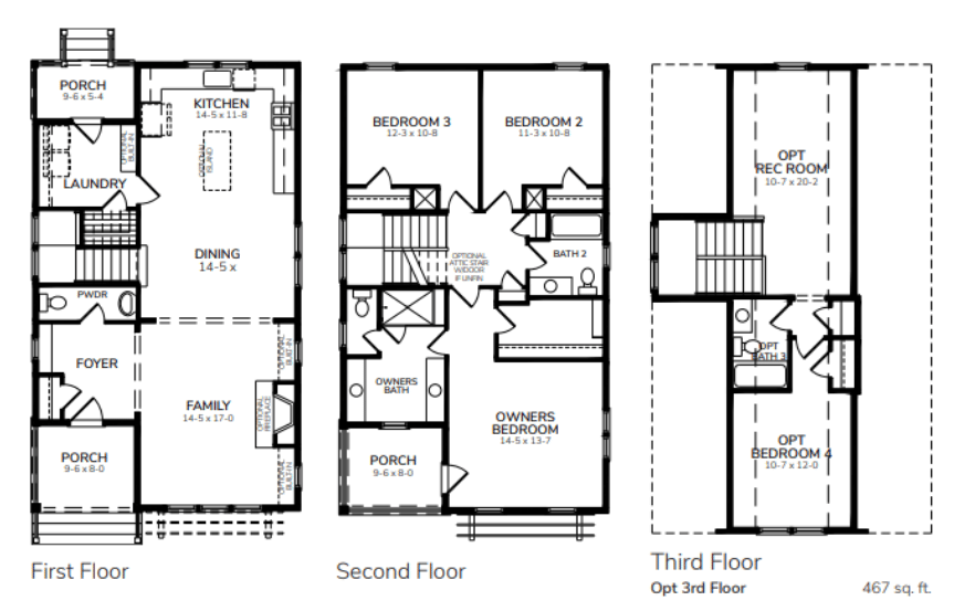 Homesite 2601 Floorplan