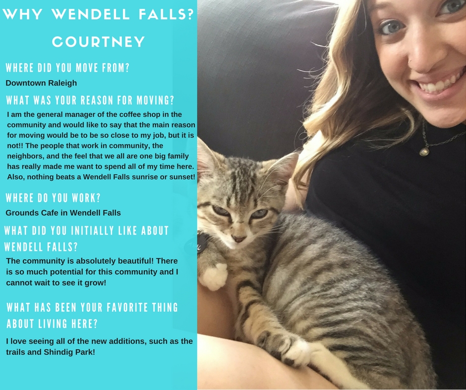 Wendell Falls resident Courtney