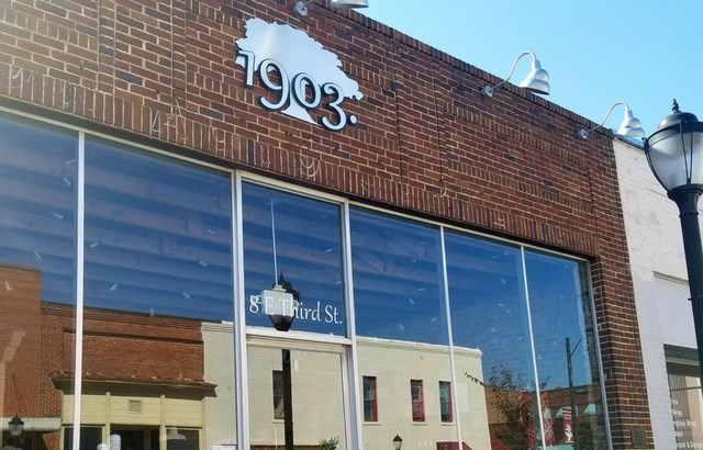 1903 storefront, downtown Wendell, NC