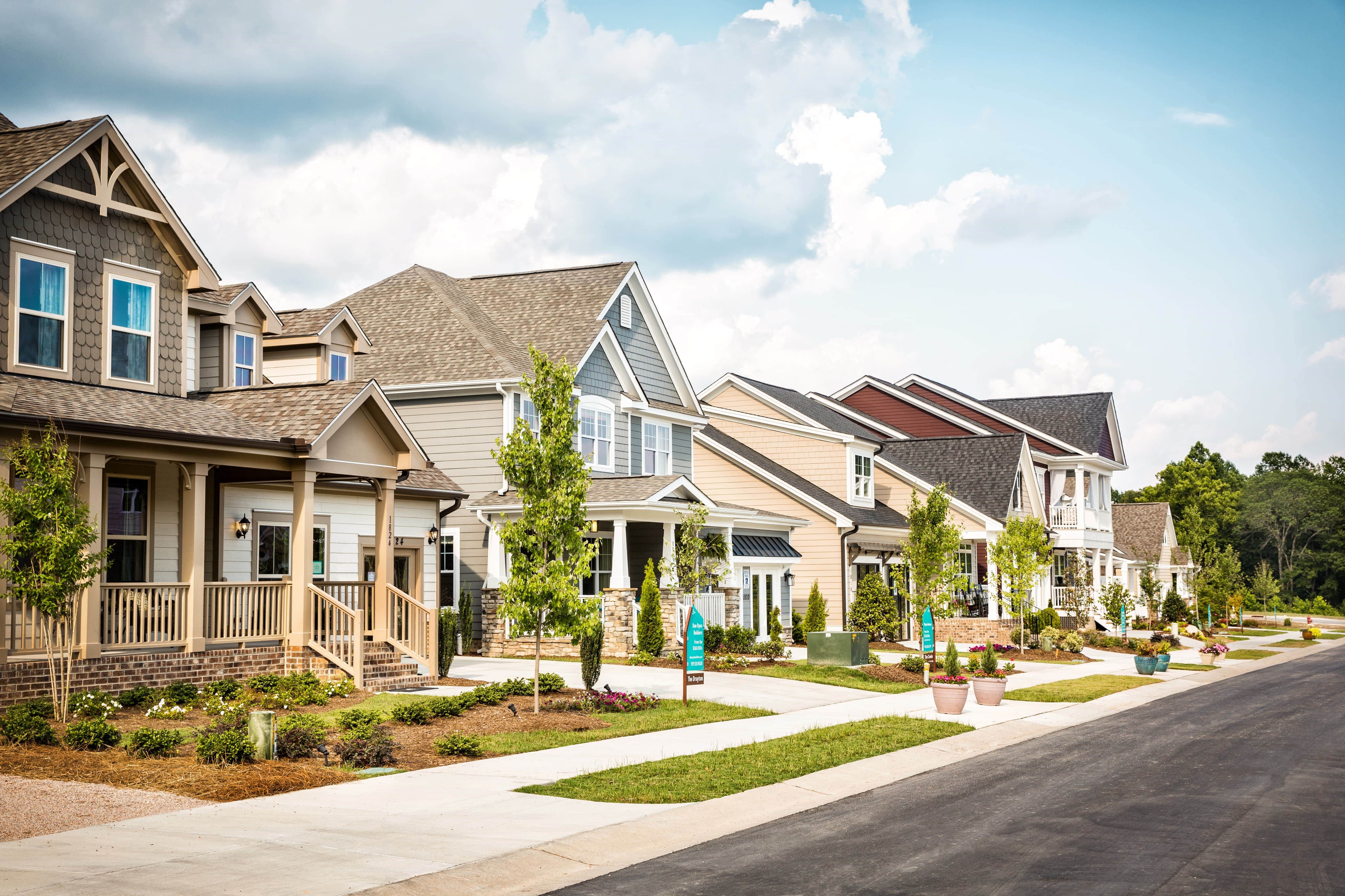 row of houses