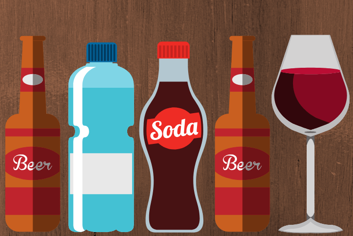 soda and drinks