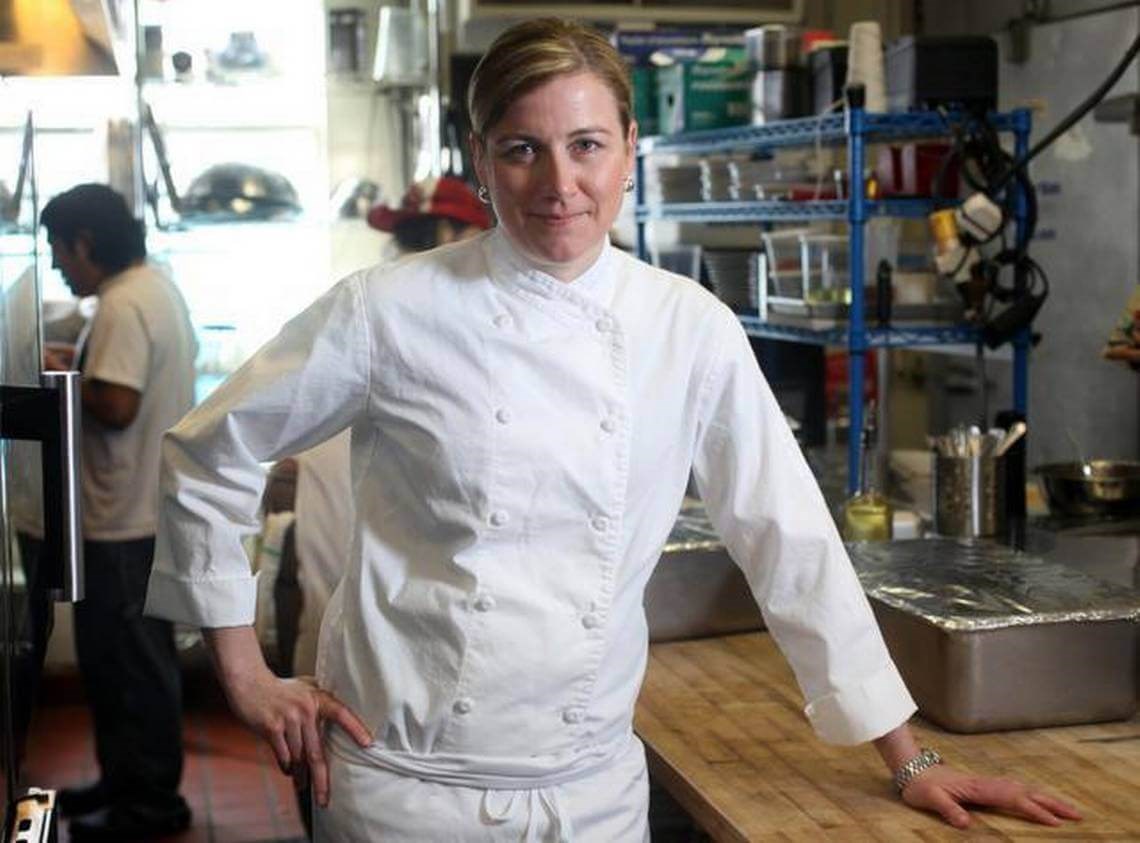 Ashley Christensen, a Raleigh chef up for a James Beard Foundation award