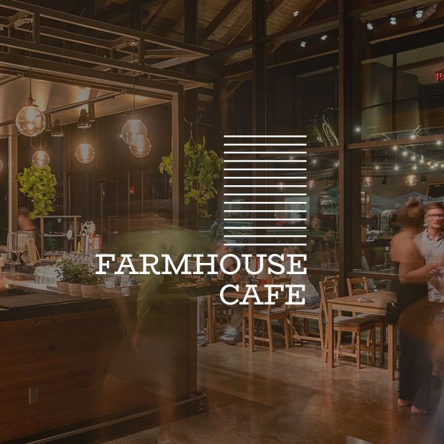 Farmhouse Cafe signage