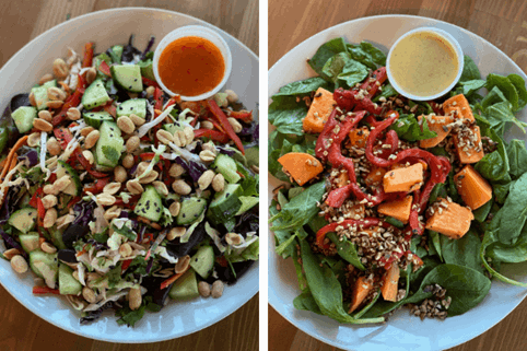 Farmhouse Cafe salads