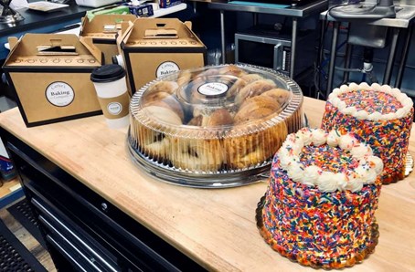 Array of sweet treats from Carter's Bakery