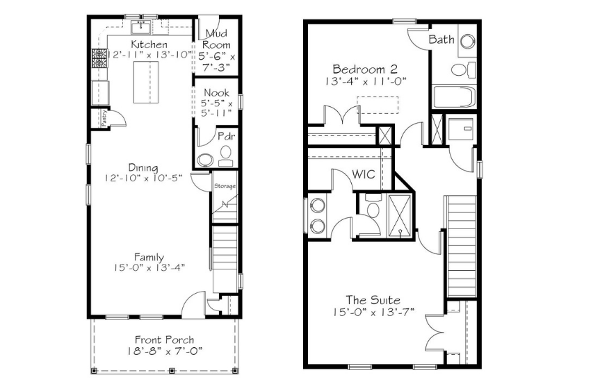 Rock Floorplan | Fresh Paint by Garman Homes