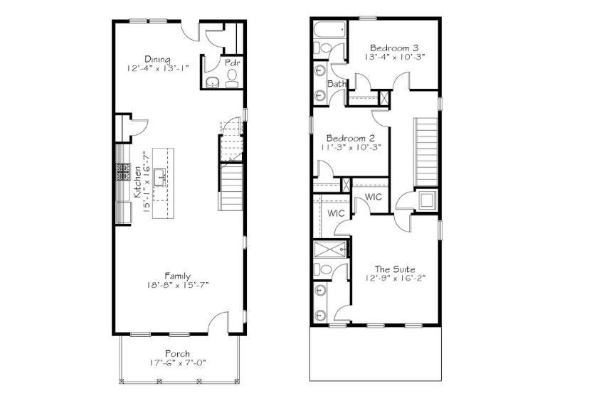 Scissors Floorplan | Fresh Paint by Garman Homes