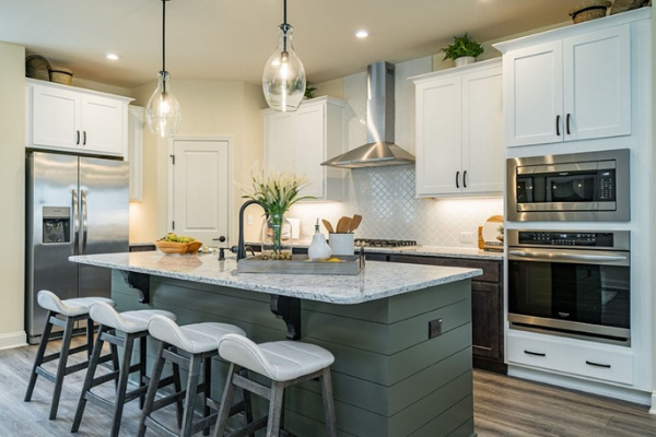 Kitchen on Encore by David Weekley model home