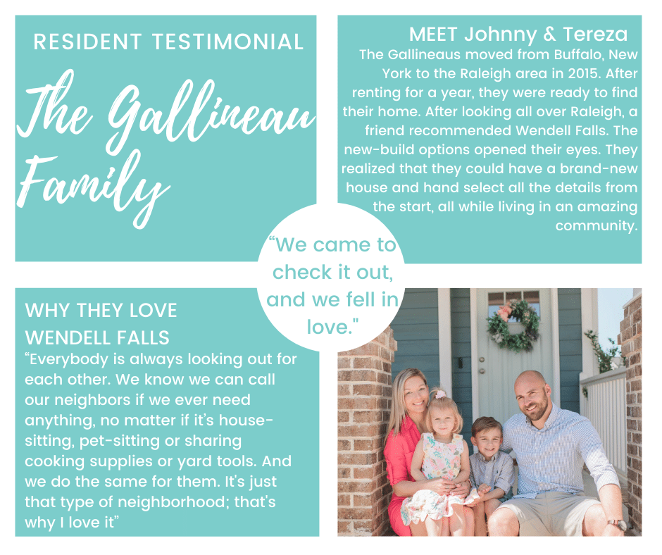 Resident stories - The Gallineau Family