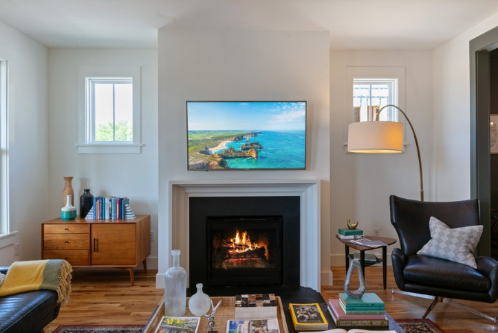 Living area of McNeill Burbank model home