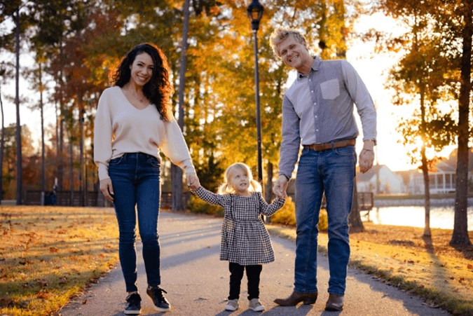 The Elliot Family at Wendell Falls