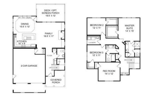 Havenbrooke B Floor Plan