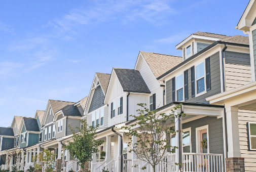 Homes in Wendell Falls