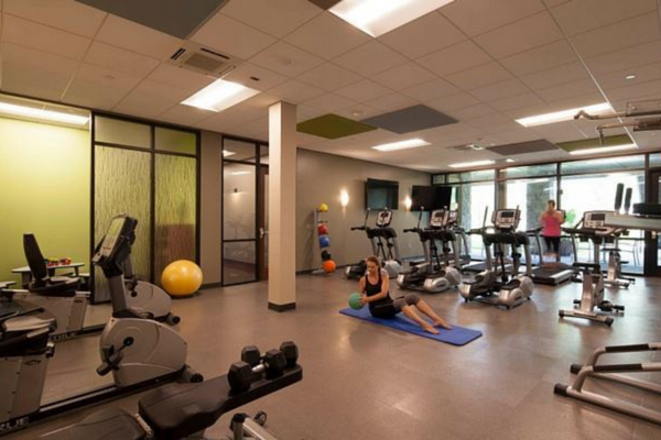 Interior photo of Fitness Center