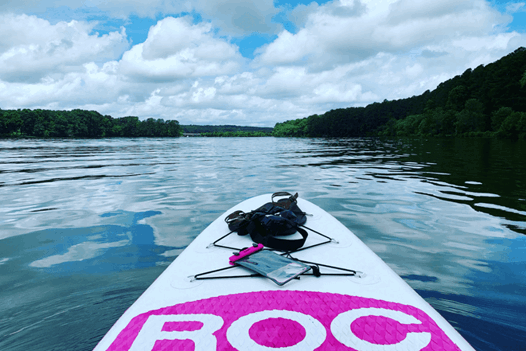 Paddle Board on Lake Wheeler