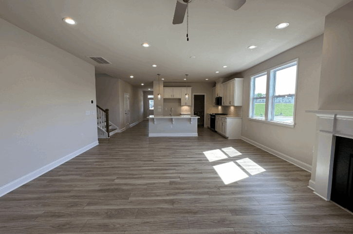 Interior of a Mattamy Home in Wendell Falls