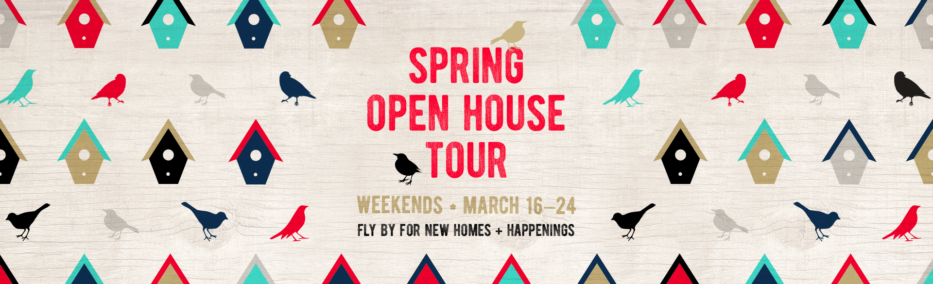 Spring Open House Tour promotion at Wendell Community in Wendell, NC