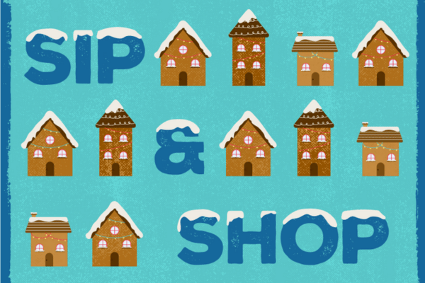 Wendell Falls Sip & Shop graphic