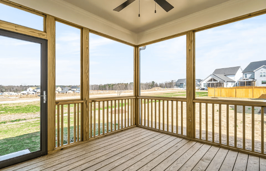 Homesite 2342 Screened Porch