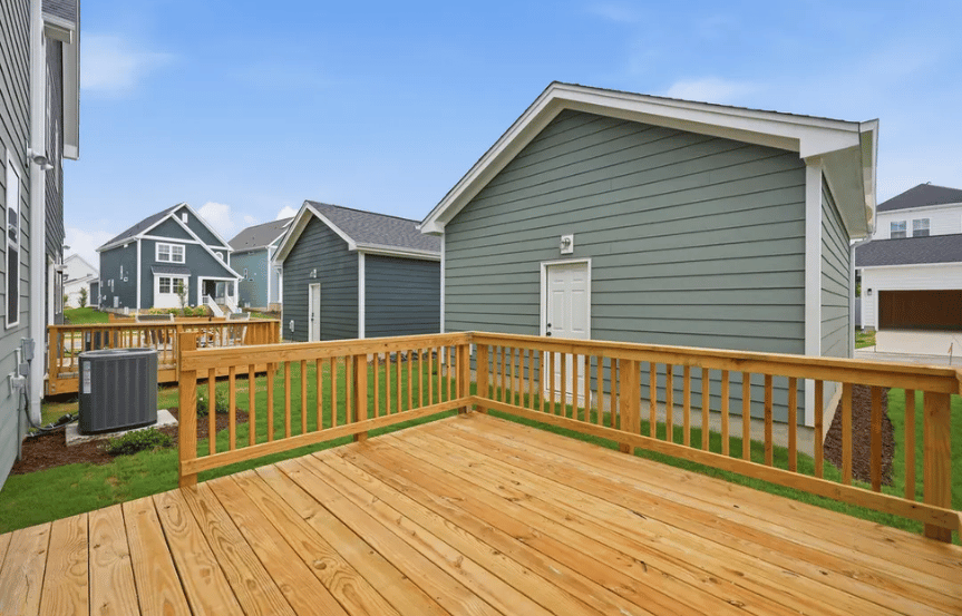 Homesite 2878 Rear Porch