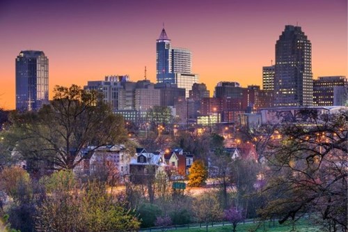 Raleigh skyline