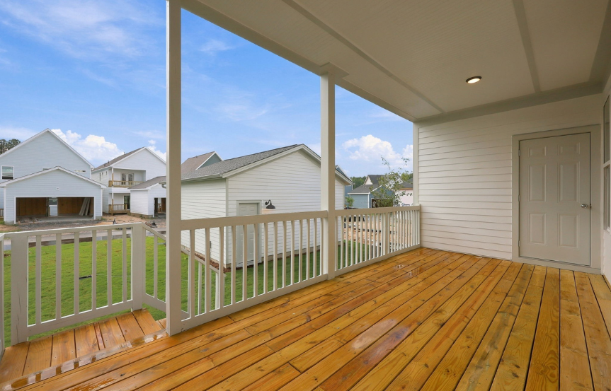 Homesite 2902 Rear Porch