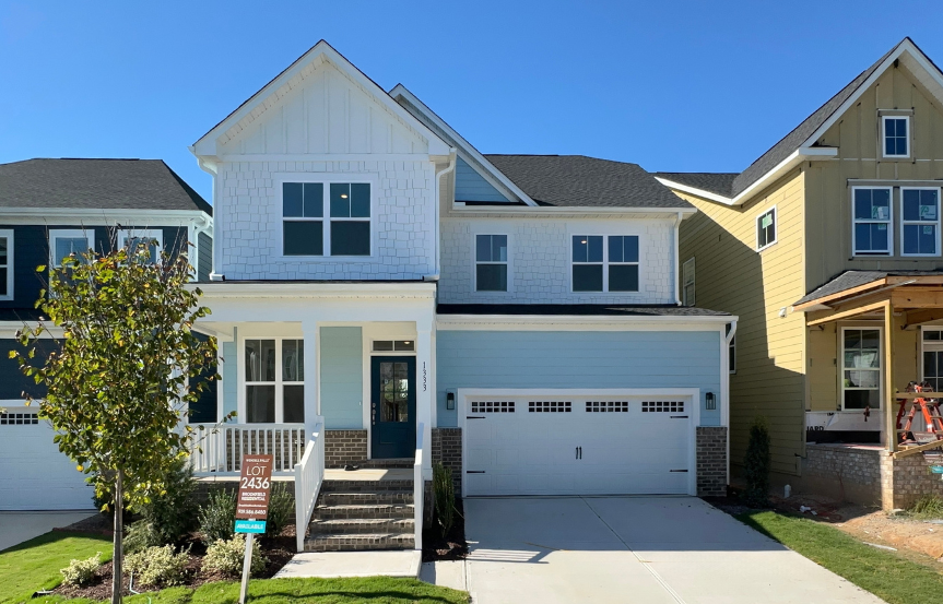Homesite 2436 Completed Exterior