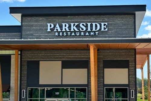 Exterior of Parkside Restaurant