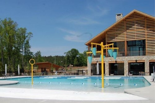 Wendell Falls resort-style pool