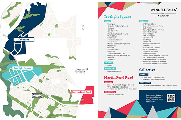 Treelight Square Map