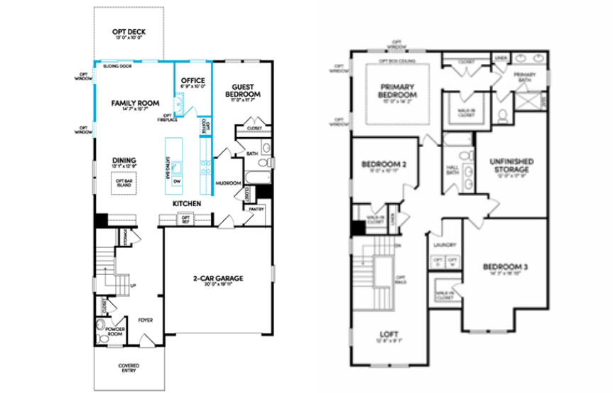 Greyson Floorplan With Optional Office (1)